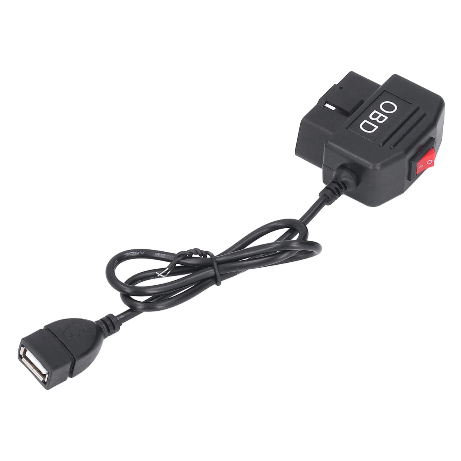 Dash Cam Hardwire Kit Dash Cam Hardwire Kit Buck Line OBD To USB Adapter Cable For Dashcam Mirror CarPlay Monitor DVR Charger 24 Hours Parking Monitor