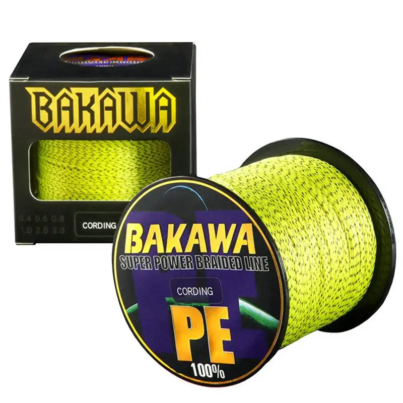 

Леска рыболовная BAKAWA, 4 нити, 500 м, 300 м