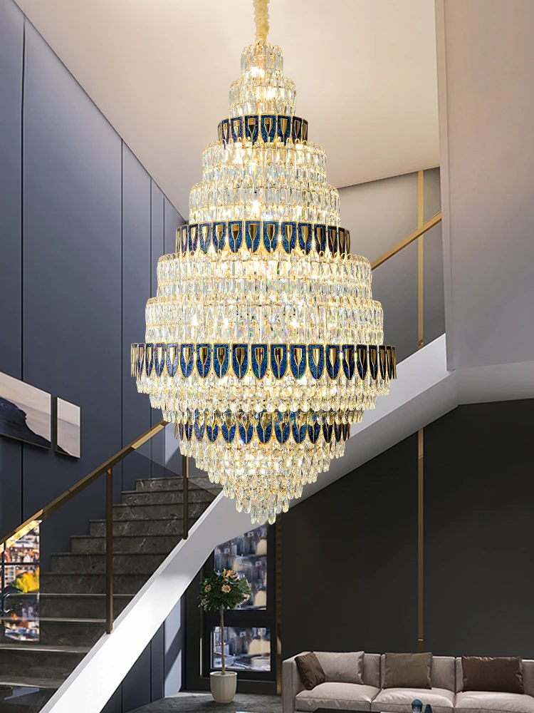 

Homes Decorative Dinning Room Pendant Lighting Fixtures Hotel Lobby Nordic Style Gold Luxury Round Glass Modern Chandelier