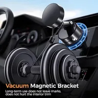 360° Rotatable Vacuum Magnetic Phone Holder Ultra-Strong Magnet Foldable Universal Car Holder for iPhone 16 15 14 13 12 Pro Max - Image 4
