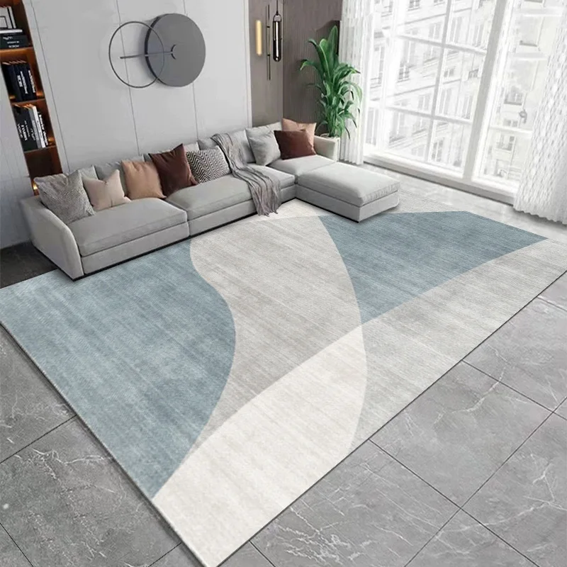 Nordic Velvet Carpet - Modern Area Rug | Large Non-Slip Living Room Rug