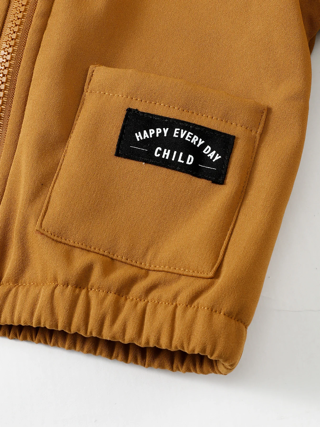Kids Boy Clothes Solid Color Hooded Zipper Warm Overcoat Winter with Pockets Fashion Daily Wear for Children Boy 1-5 Years
