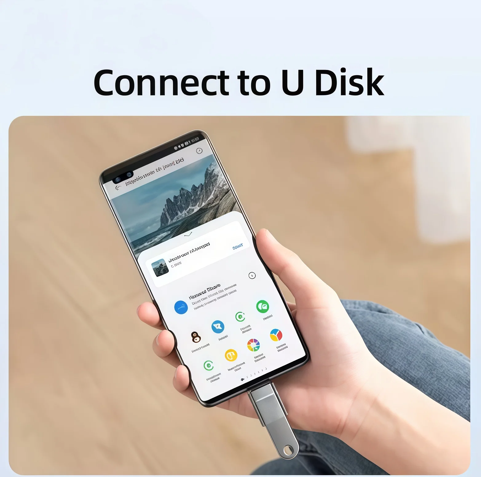 USB 타입 C OTG 어댑터 USB C(수) - USB 3.0(암) 케이블 변환기