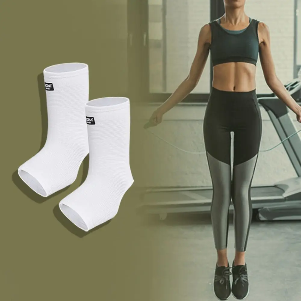 Compression Strap Durable Nylon Ankle Support Black White Khaki M/L/XL Ankle Brace Elastic Achilles Tendon Brace Foot Sprain ankle support ankle straps fitness ankle straps ankle support brace