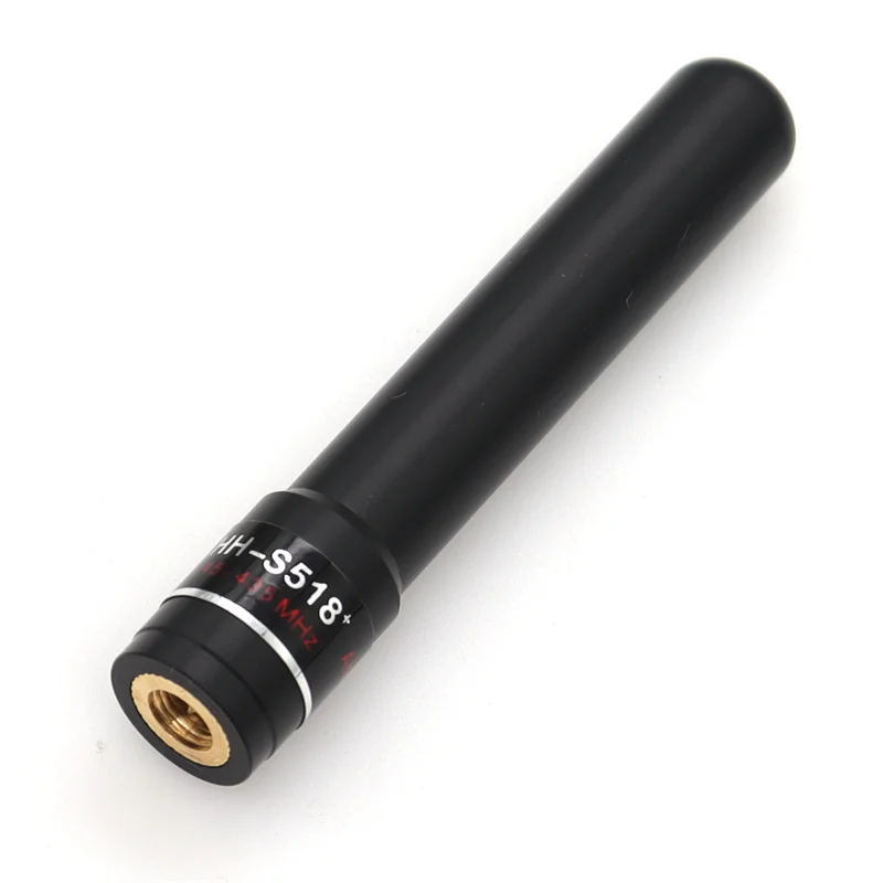 Baofeng High Gain HH-S518+ UV 145/435MHz Dual Band SMA-F/M Short Hand Antenna For Baofeng UV-5R Two Way Radio
