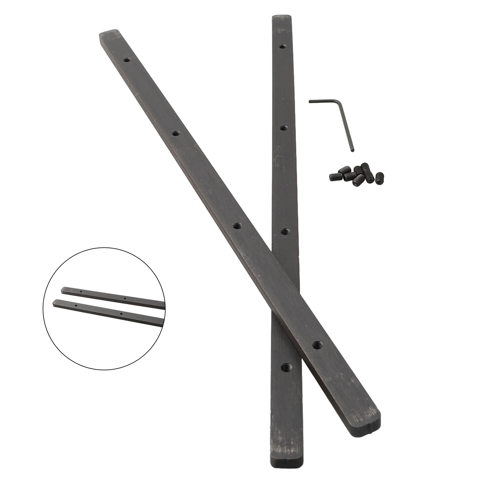 

SP6000 Guide Rail Joining Bar Connector Set Compatible with P45777 Enhance Cutting Precision Easy to Install 2 Sets