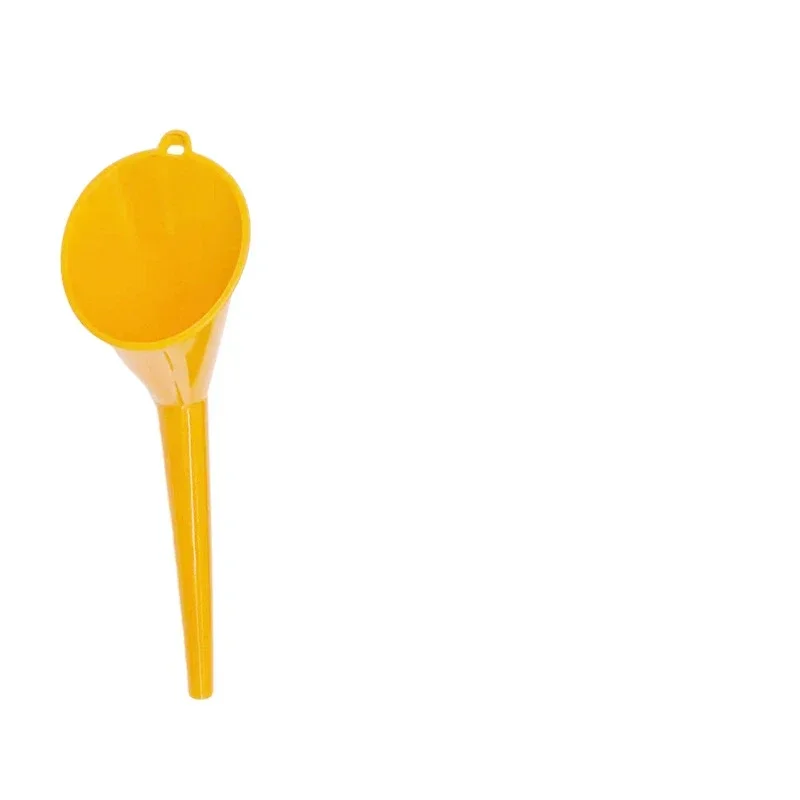 Auto Splash-proof Plastic Funnel Refueling Tool Long Trunk Motorcycle Refueling Tool Auto Parts Oil Funnel Oil Filling Equipment