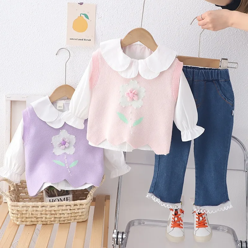 New Baby Girl Winter Dress Character Suiting  in Yellow  Color Jersey Blended Stuff FVB146 main image 0