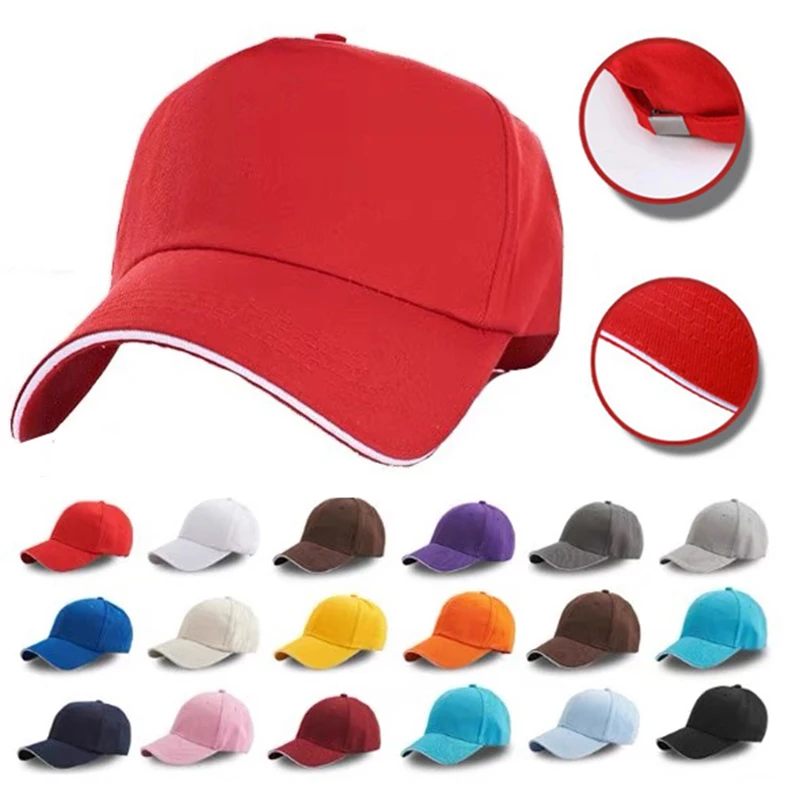 1 Pcs Unisex Cap Casual Plain Acrylic Baseball Cap Adjustable Snapback Hats For Women Men Hip Hop Cap Street Dad Hat_voghion.com