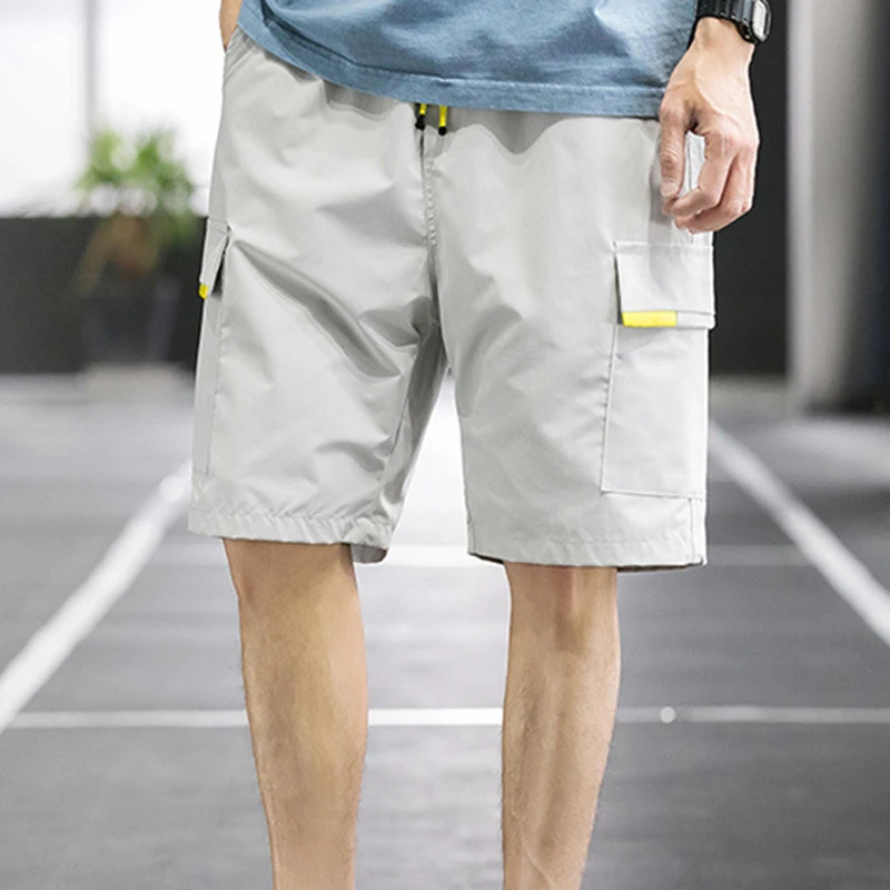 Man Shorts Fashion Double Pockets Straight Loose Comfortable Casual Man Shorts 2023 2