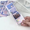 100Pcs 4 Grid Clear Photo Card Sleeve Idol Photo Bookmark Protective Cover Small Card Organizer Opp Bag Students Supplies 3