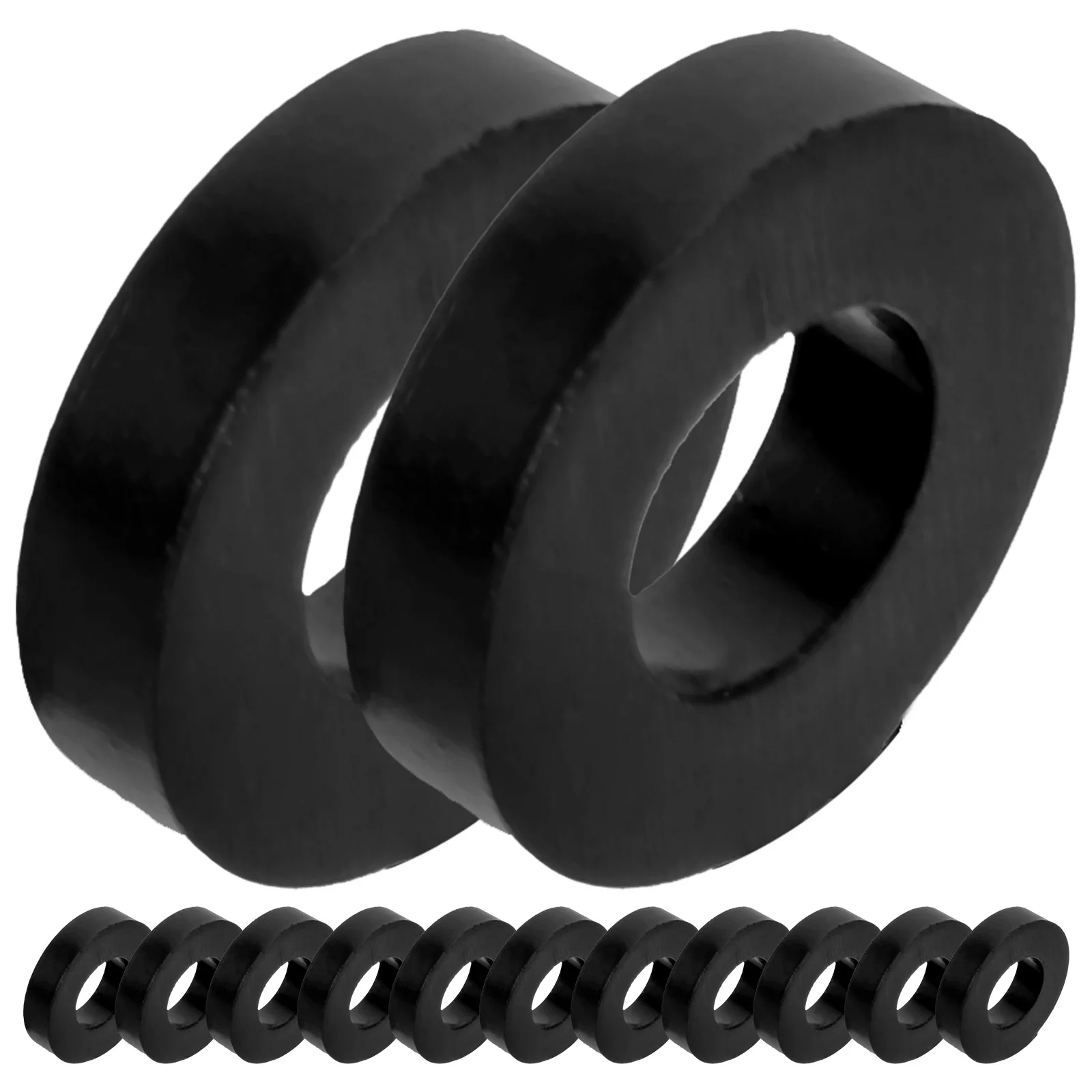 

100 Pcs Drum Kit Accessories Shims Snare Parts Small Washers Cymbals Supplies for Gasket Set Plastic