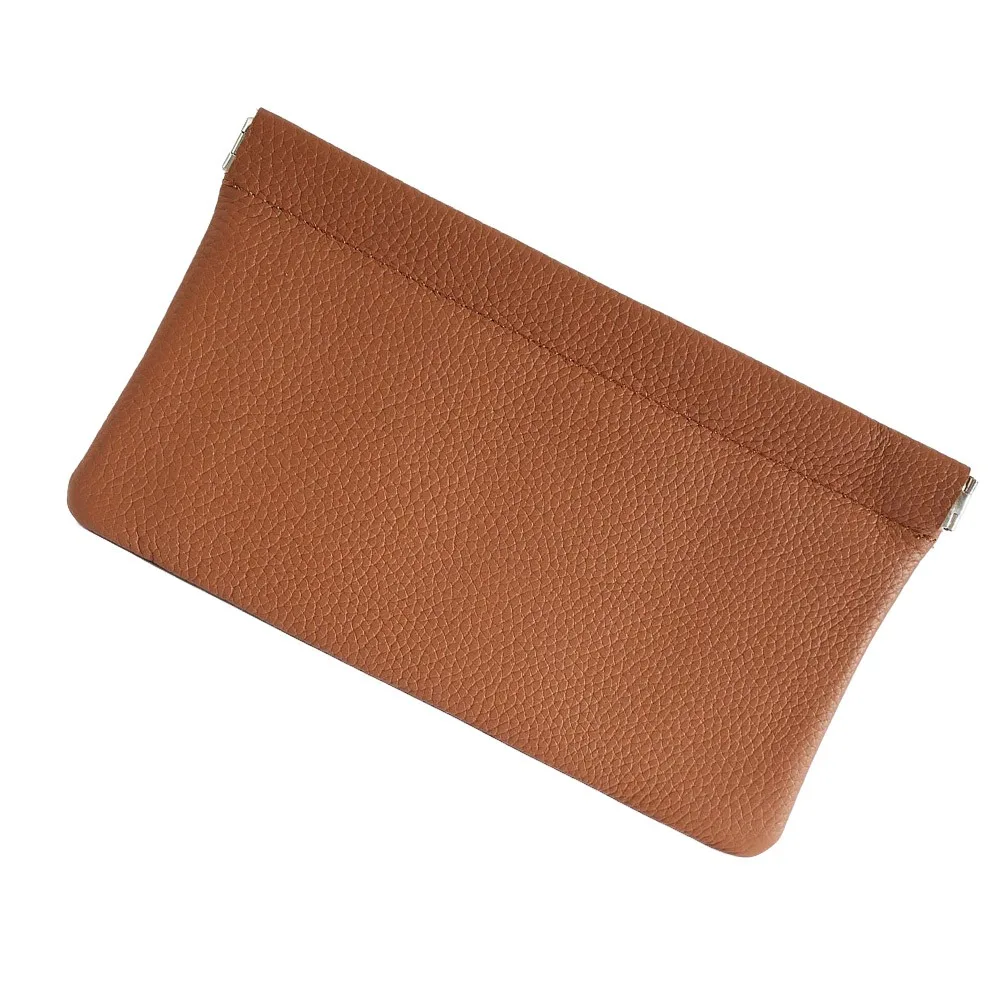 Elegant PU Leather Ultra-thin Wallet - Large Capacity Coin Purse & Card Holder