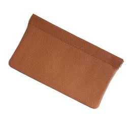 Elegant PU Leather Ultra - thin Wallet - Large Capacity Coin Purse & Card Holder (Yellow)