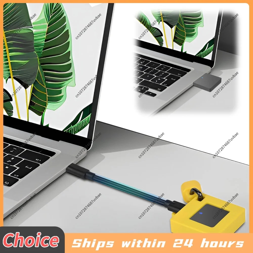 Enhanced USB 3.2 Gen2 Type-C Silicone Enclosure with Active Cooling System for High-Speed NVMe Storage