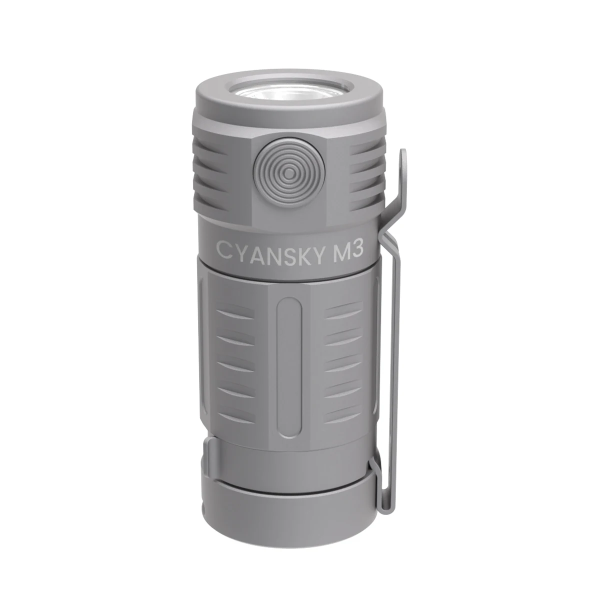 

CYANSKY M3 700LM XP-G3 S4 LED EDC TC4 титановый фонарик 700mAh 16340 перезаряжаемая батарея IP68 Водонепроницаемый телефон