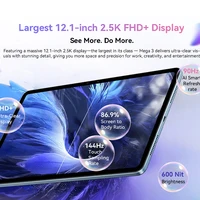 【World premiere】Blackview MEGA 3 Tablet 12.1" 2.5K 90Hz Display 12GB 256GB 8800mAh 50MP Camera 33W Fast Charging Android 15 Pa - Image 4