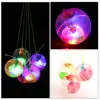 Colorful Flash Jumping Ball Children Luminous Toys Glowing Bouncy Ball Kids LED Glitter Elastic Ball Outdoor Fun Lato Toys 6
