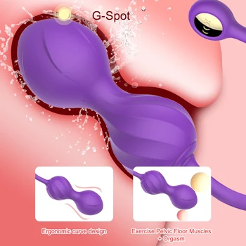 Wireless APP Remote Control Vibrators for Women Clitoris Nipple Stimulator Bluetooths Kegel Ball Sex Toy Female for Adult Couple 2