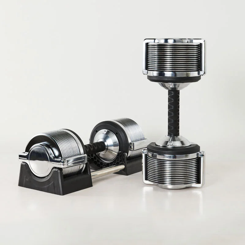Adjustable dumbbell 32KG Dumbbell Adjustable weight Weight display Automatic locking Home dumbbell set