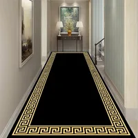 Nordic Modern Corridor Carpets Long Hallway Area Rug Geometry Bedroom Living Room Decoration Rugs Aisle Mat Anti-slip Floor Mats 2