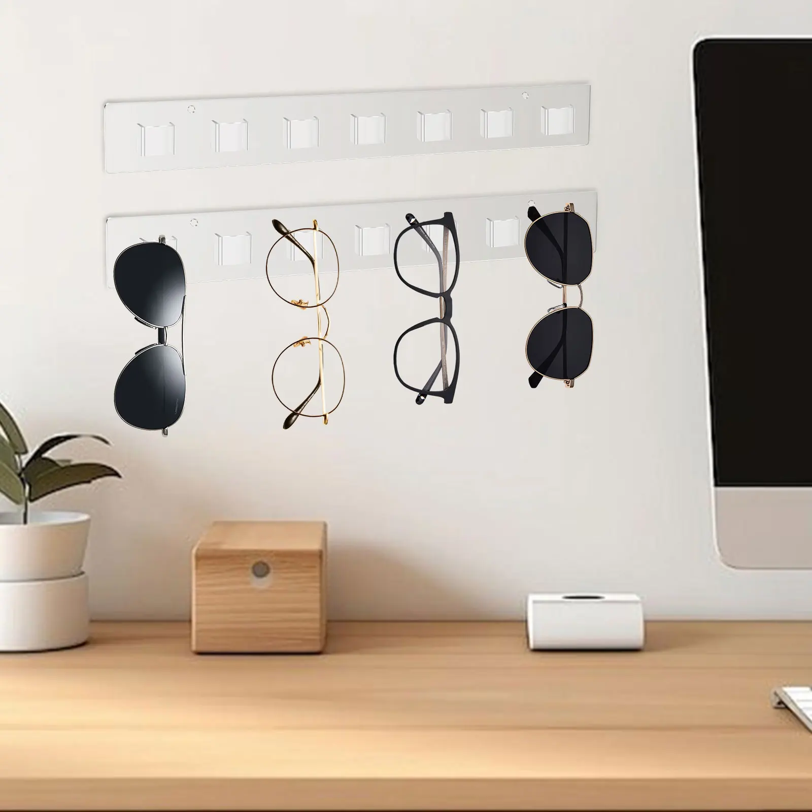 

Органайзер для солнцезащитных очков акриловый, 2 шт.