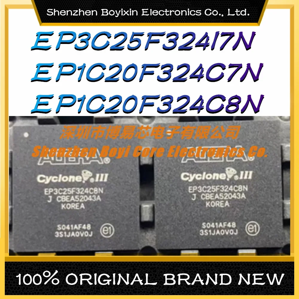 EP3C25F324I7N EP1C20F324C7N EP1C20F324C8N Package: BGA-324 New Original Genuine Programmable Logic Device (CPLD/FPGA) IC Chip ep3c25q240c8n ep3c25q240c8 ep3c25q240c ep3c25q240 ep3c25q ep3c25 ep3c ep3 ic mcu cpld fpga chip qfp240