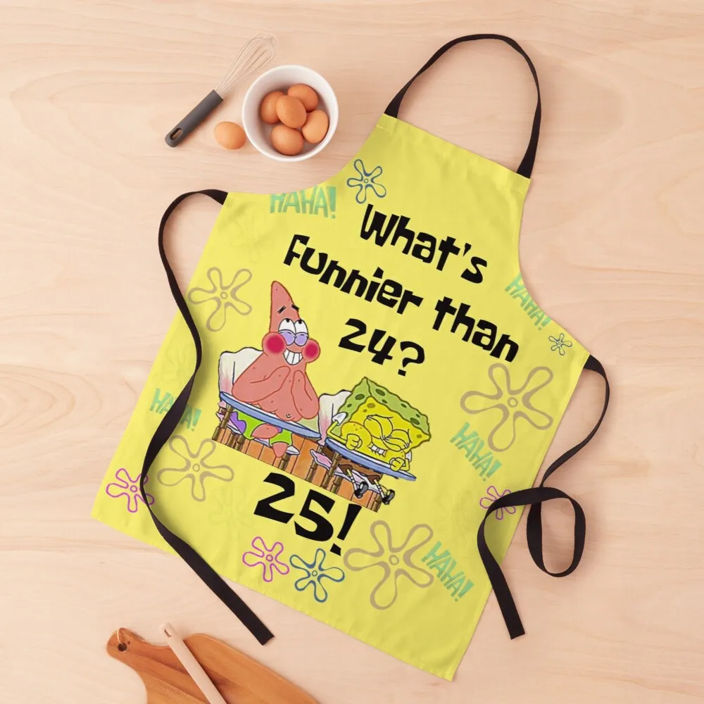 

Copy of Copy of What's Funnier than 24 25! Apron Long apron aprons ladies