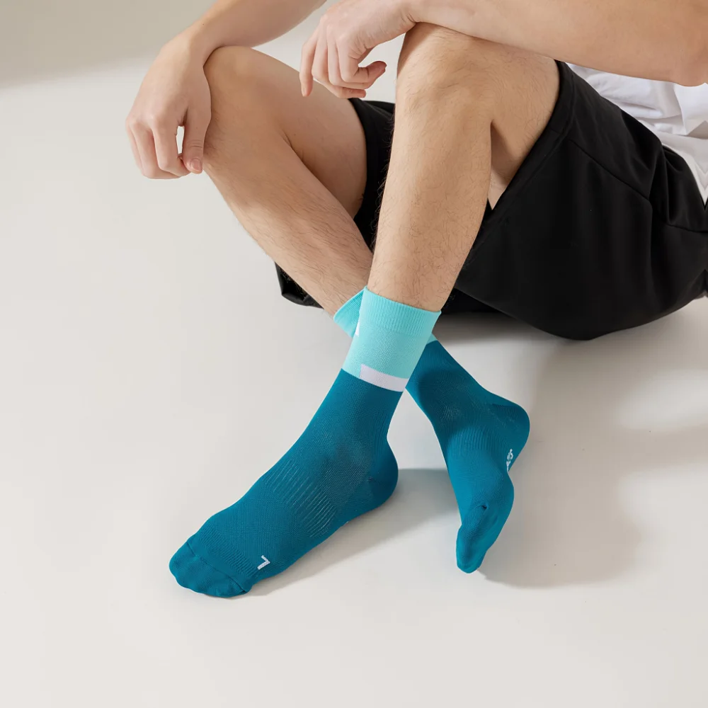 Professional Running Socks Sweat Absorbent Breathable Marathon Socks Men Women Elastic Quick Dry Fitness Training Cycling Socks