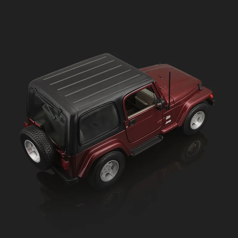 Maisto 1:18 ジープラングラーサハラ車ダイキャストモデル版合金