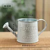Creative Flower Vase Can Rustic Iron Metal Jug Pitcher Tin Bucket Watering Can Shape Portable Pot for Home Wedding Party Decor 5