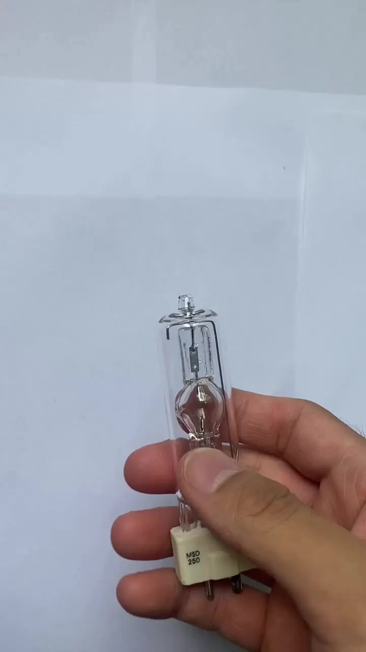 2 pièces msd250/2 6500k lampe de scène ampoule club Gy9,5 90 V tête