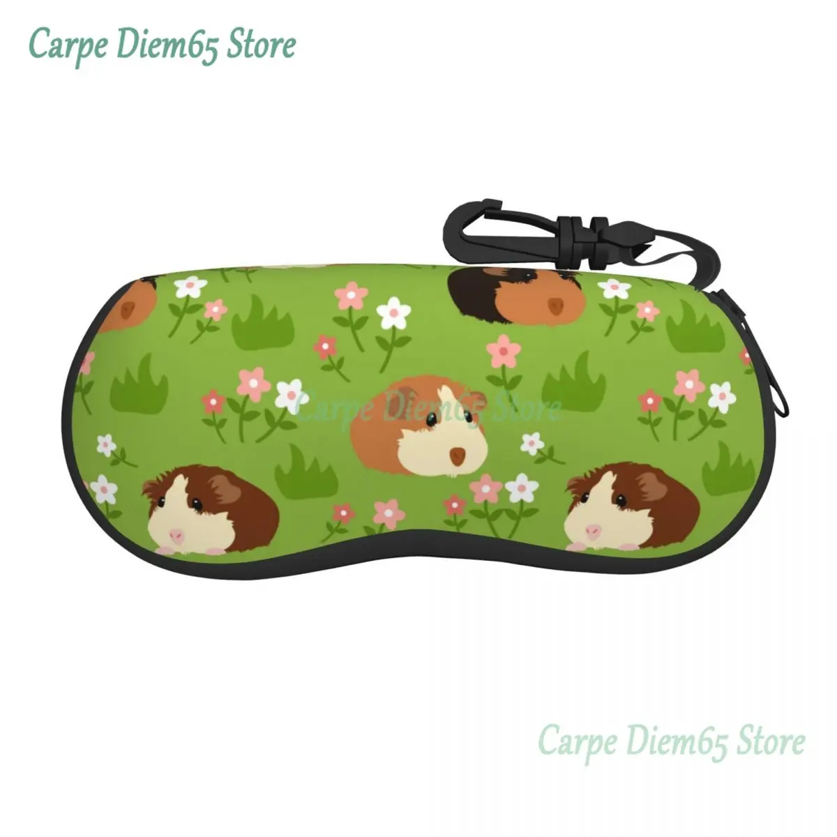 

Glasses Case Soft Glasses Bag Adorable Pet Guinea Pig Portable Sunglasses Box Bag Eyeglasses Case