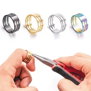 17/18/19mm Stainless Steel Jump Rings Opening Tools Finger Ring Opener For DIY Jewelry Making Materials Supplies Accessories