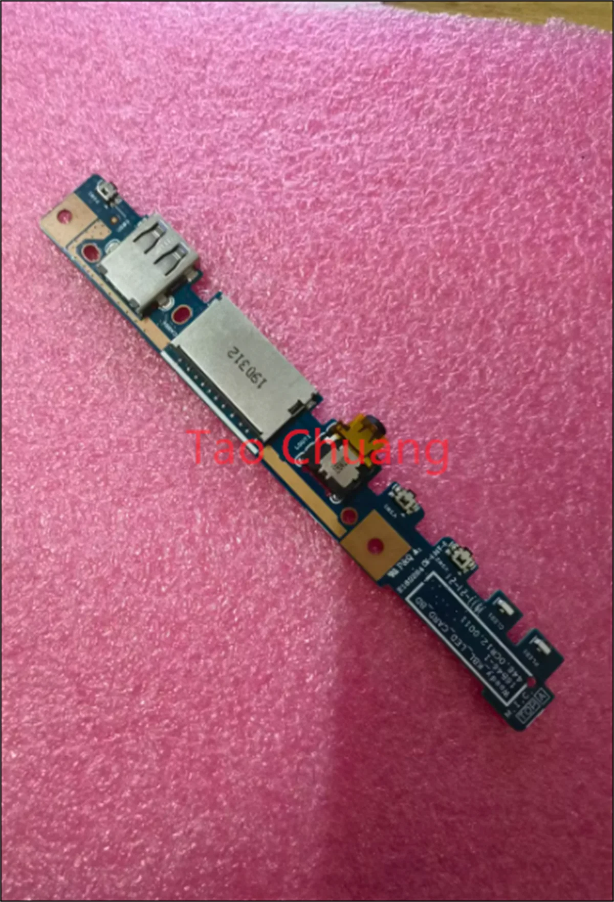 Usb Reader Áudio e Power Switch Button Board Use com Acer Spin Sp513 Sp51352n Sp515-51n 16b461 448.0cr12.0011