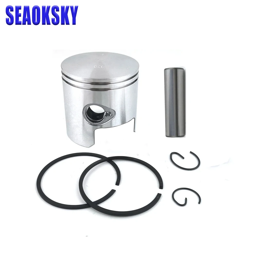 Kit Pistone Muslimex 3C8-00004 3C8-87123 + Anello 0.5Mm Per Tohatsu 40Hp 50Hp M40D M50D Mercury Mariner 3Cyl 40Hp 50Hp 779 96152