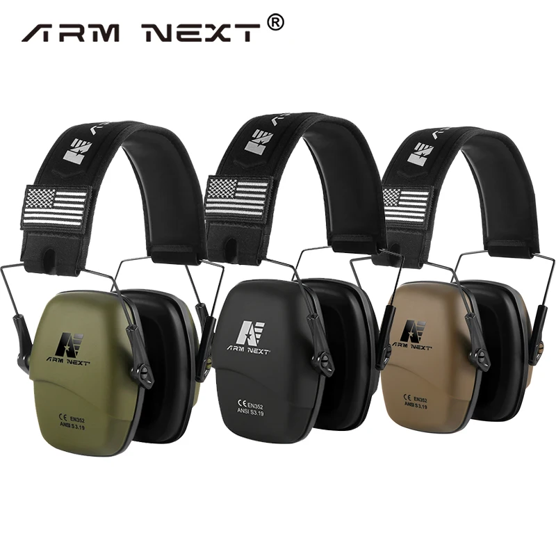 ARM NEXT V30 Tactical Headset Ear Protection Shooting Headphones for Hunting Hearing Earmuff Noise Reduction 25dB Earmuffs tactical headset