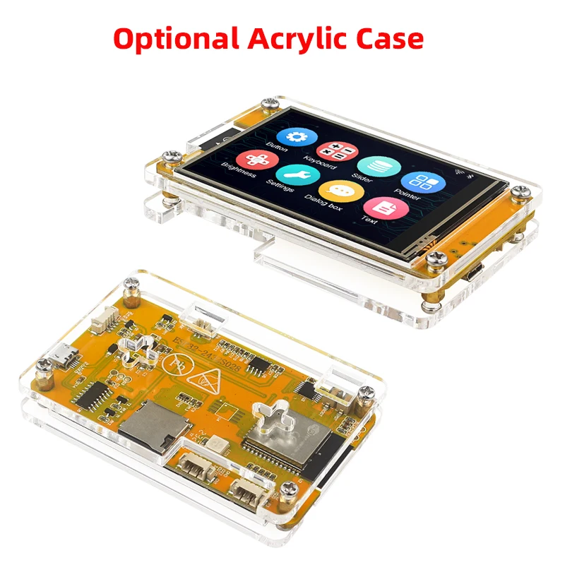 ESP32 MCU 2.8 Inch Smart Display for Arduino LVGL WIFI Bluetooth Touch WROOM 240*320 Screen LCD TFT Module with Free Tutorials — view 5