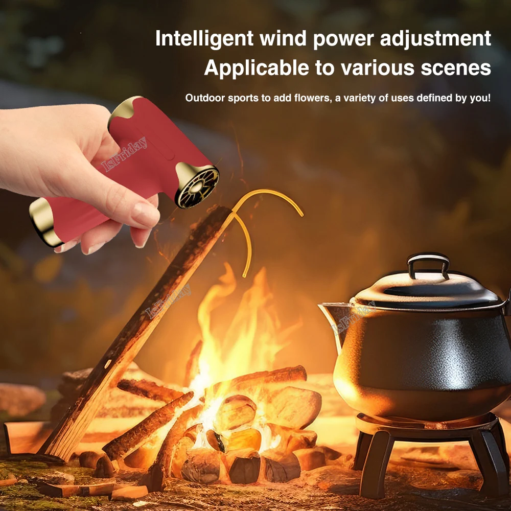 

Portable Mini Turbo Jet Fan Rechargeable Electric Air Blower Duster Cleaner For Computer Keyboard Outdoor Camping Travel