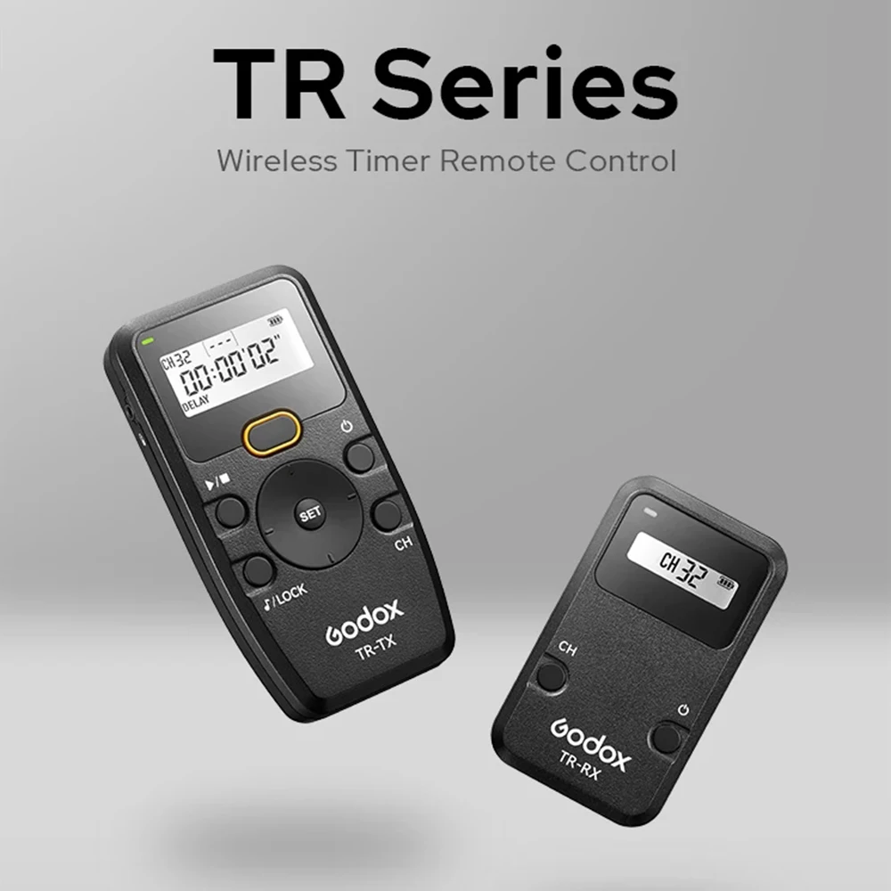 Godox TR-C3 Wireless Remote Shutter for Canon, Wireless Shutter Release Intervalometer Compatible for Canon 1Ds Mark IV 1Ds Mark III 5D Mark II III 50 GODOX TR-C3 Wireless Timer Remote Control - za Canon