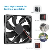 120x120x25mm 120mm Case Exhaust Fan DC Brushless 5V 12V 24V 12cm Radiator 2PIN USB 12025 Cooler for PC Computer Case Cooling 6