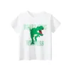 Summer New Children's Short Sleeved T-shirt For Both Boys And Girls Cartoon Car Excavator Printed Fashionable Casual Top 6