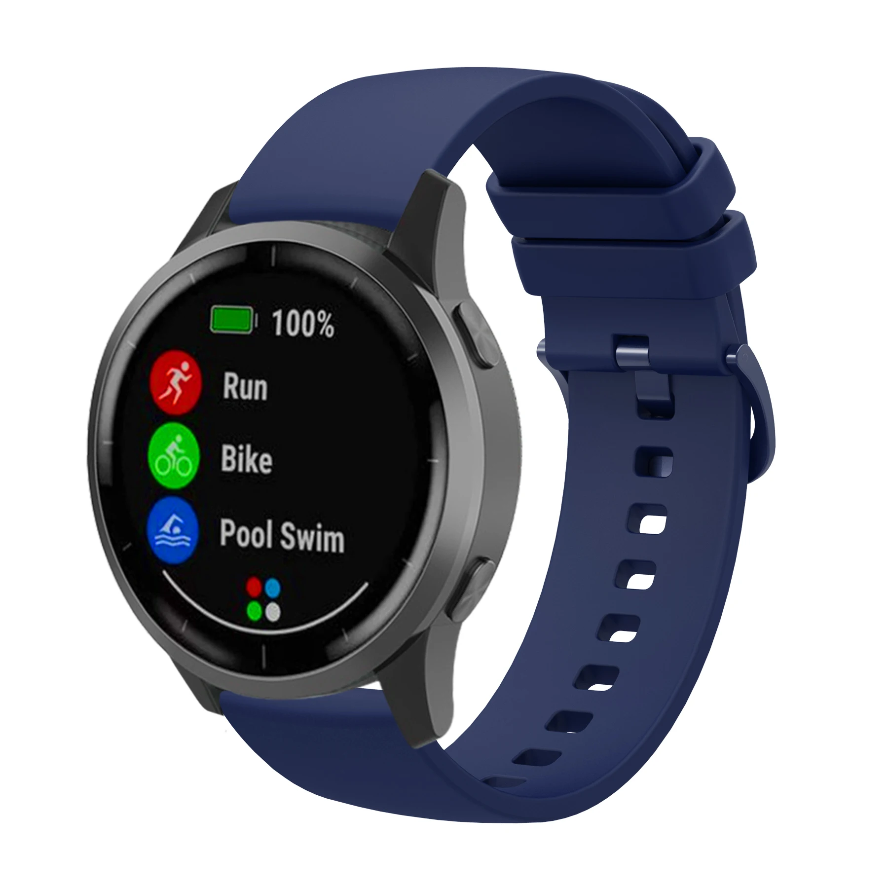 Silicone Watch Band - Premium Quality Wrist Strap Bracelet