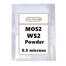 0.5 microns MOS2 / WS2