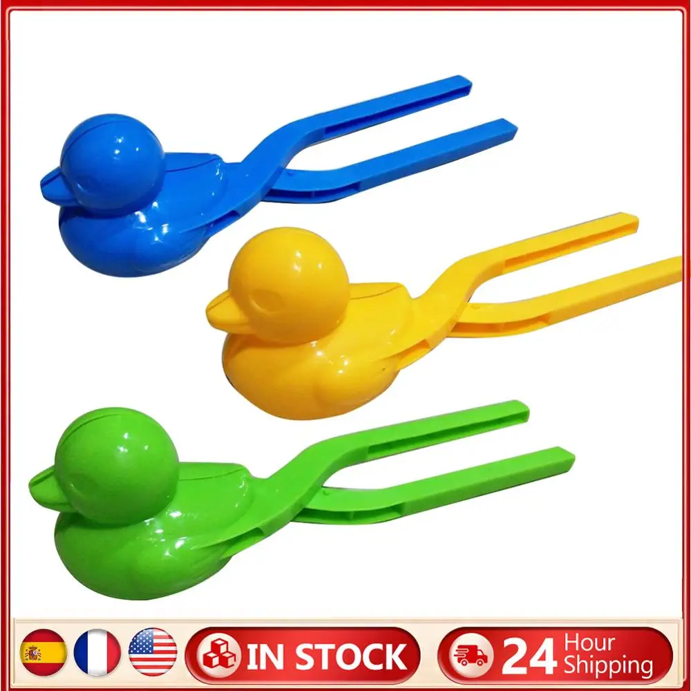 PVC Plastic Snowball Maker Clip for Kids Outdoor Winter Snow Play
