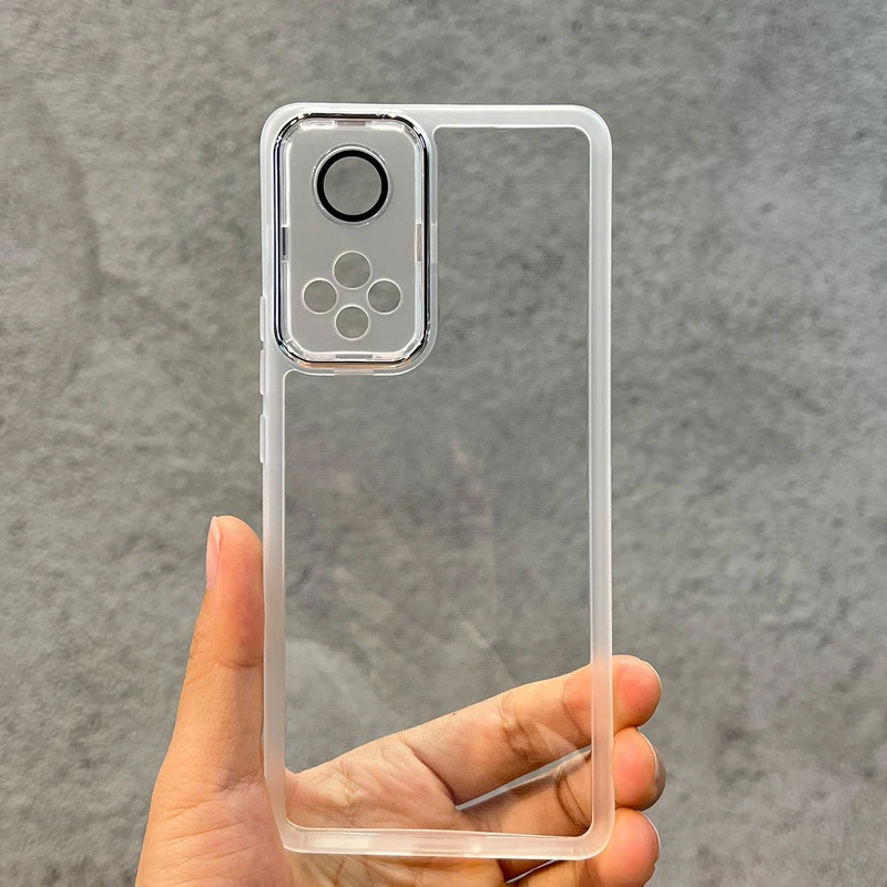 Shockproof Plating Silicone Back Cover Case