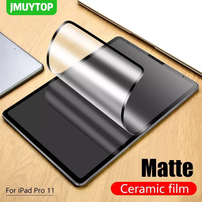 2Pcs Matte Ceramic Scratch Proof film for iPad pro 11 2021 mini 6 12.9