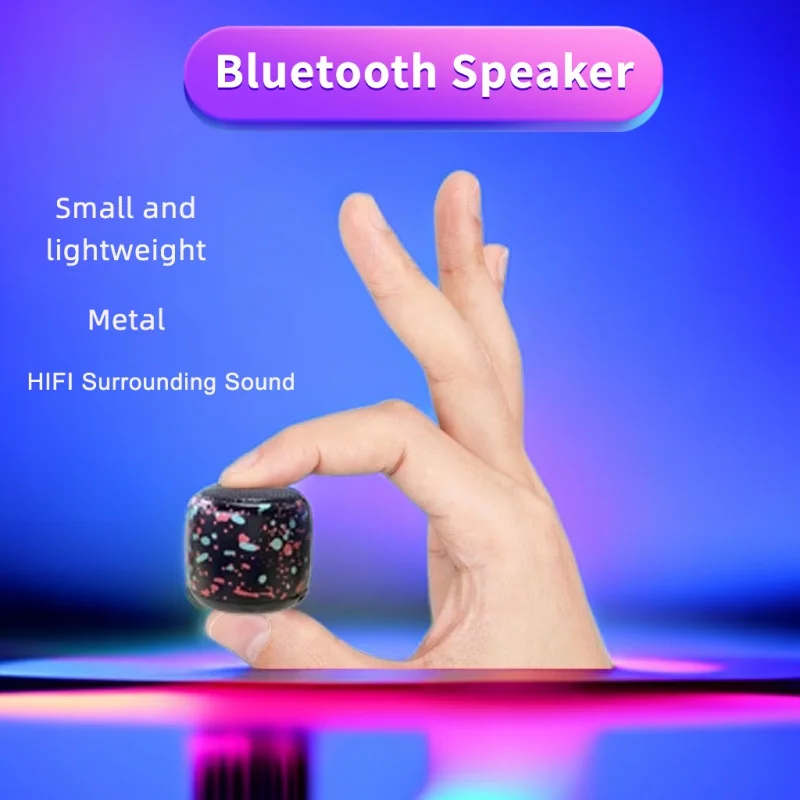 

Small wireless Bluetooth speaker mini mobile phone subwoofer outdoor portable audio gift Bluetooth speaker