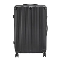 Ensemble de valises Roshanda 3 pièces, ensemble de bagages à roulettes, valises rigides légères à roulettes pivotantes, pour hommes et femmes, 20/24/28 pouces, noir 6