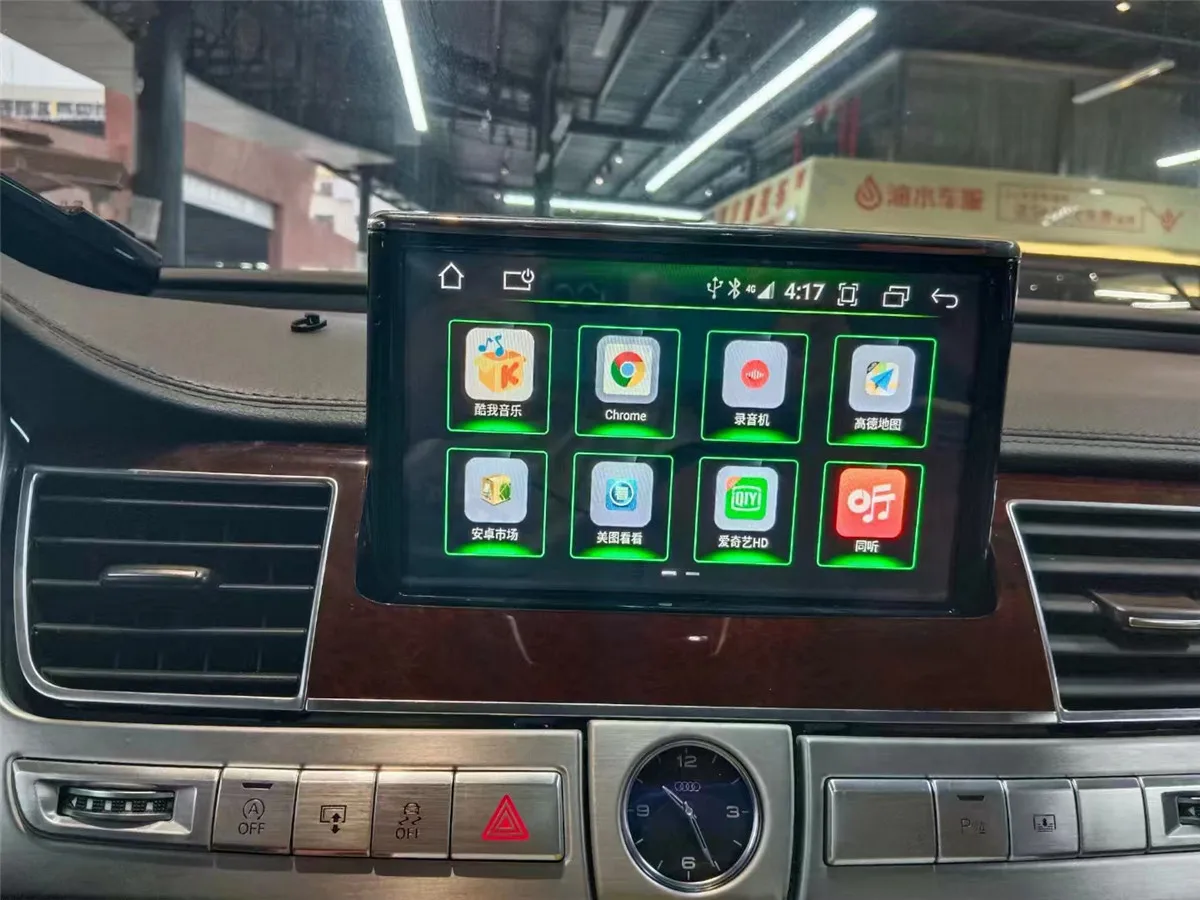 Android 12.0 8G 128G Autoradio Per Audi A8 A8L D4 2004-2011 Schermo Ips Audio Navig Lettore Multimediale Gps Carplay